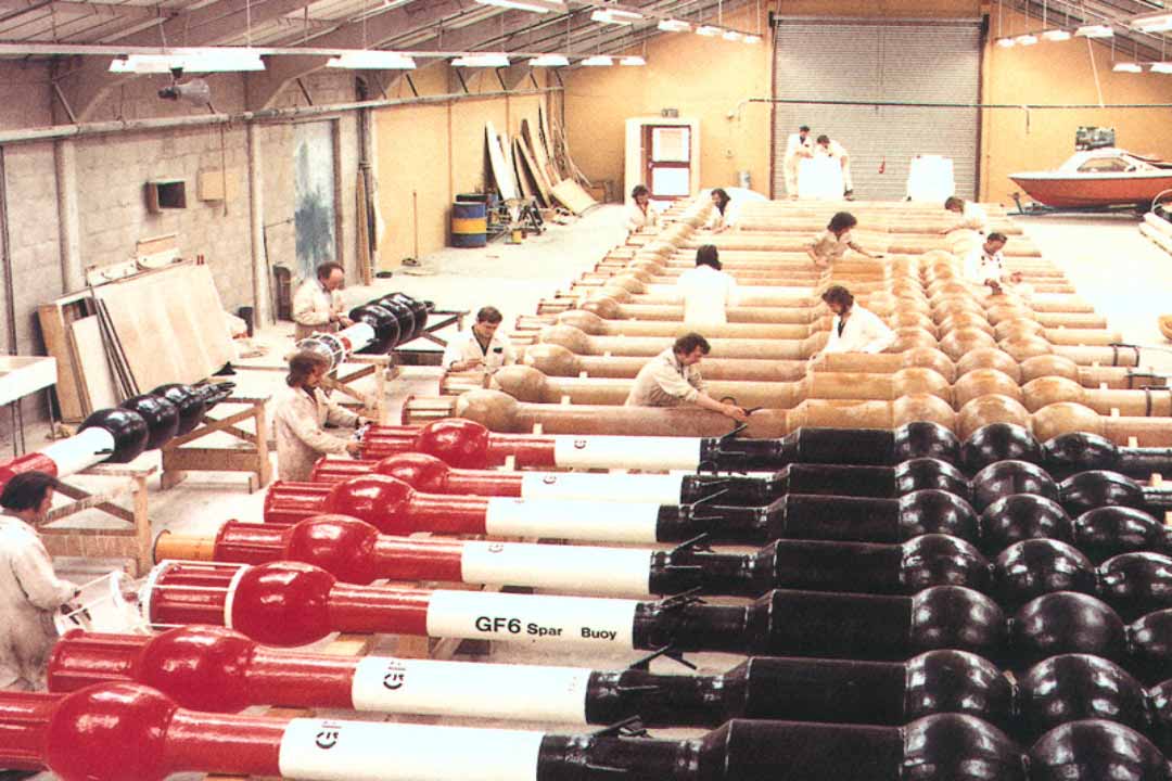 1980 - GRP Spar buoys